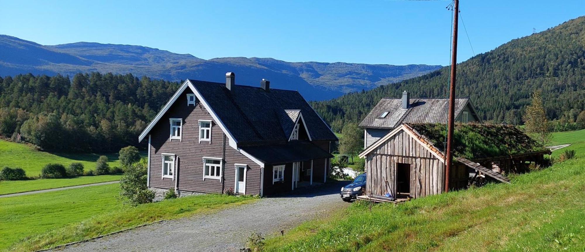 Heggjabygda Gjestegard, Nordfjordeid Exterior foto